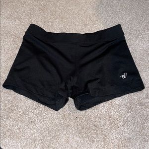 Black Varsity spandex